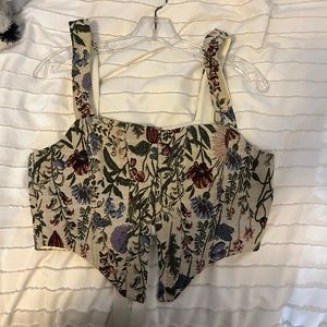 Floral corset 🌷🌹🌺🌸🌼